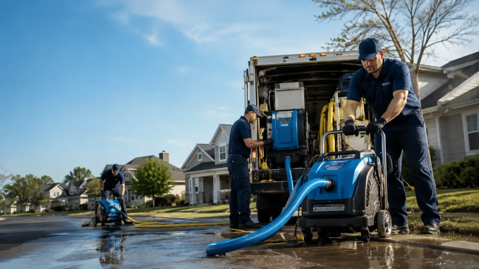 Flood Damage Cleanup in Huntington, TX